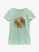 Disney Brother Bear Rutt and Tuke Moose Brothers Youth Girls T-Shirt