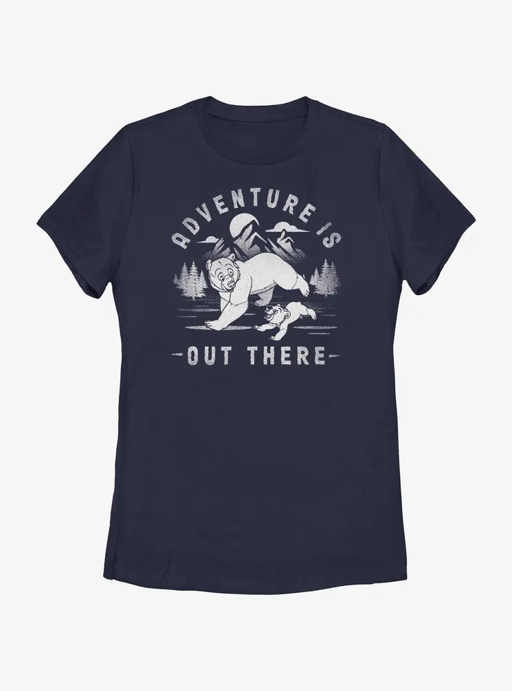 Disney Brother Bear Adventure Is Out There Kenai and Koda Womens T-Shirt