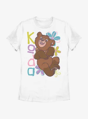 Disney Brother Bear Flower Power Koda Womens T-Shirt