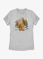 Disney Brother Bear Rutt and Tuke Moose Brothers Womens T-Shirt