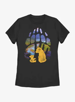 Disney Brother Bear Pawprint Womens T-Shirt