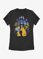 Disney Brother Bear Pawprint Womens T-Shirt