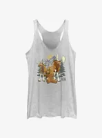 Disney Brother Bear Rutt and Tuke Moose Brothers Womens Tank Top