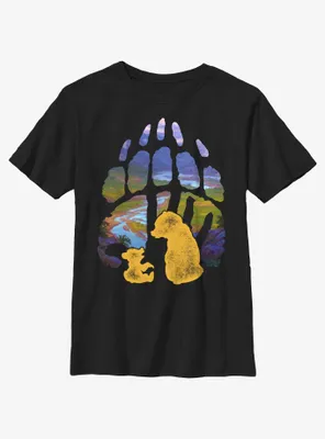 Disney Brother Bear Pawprint Youth T-Shirt