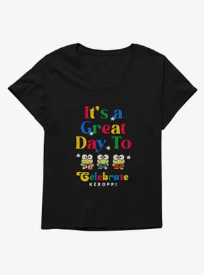 Keroppi? It's A Great Day To Celebrate Womens T-Shirt Plus