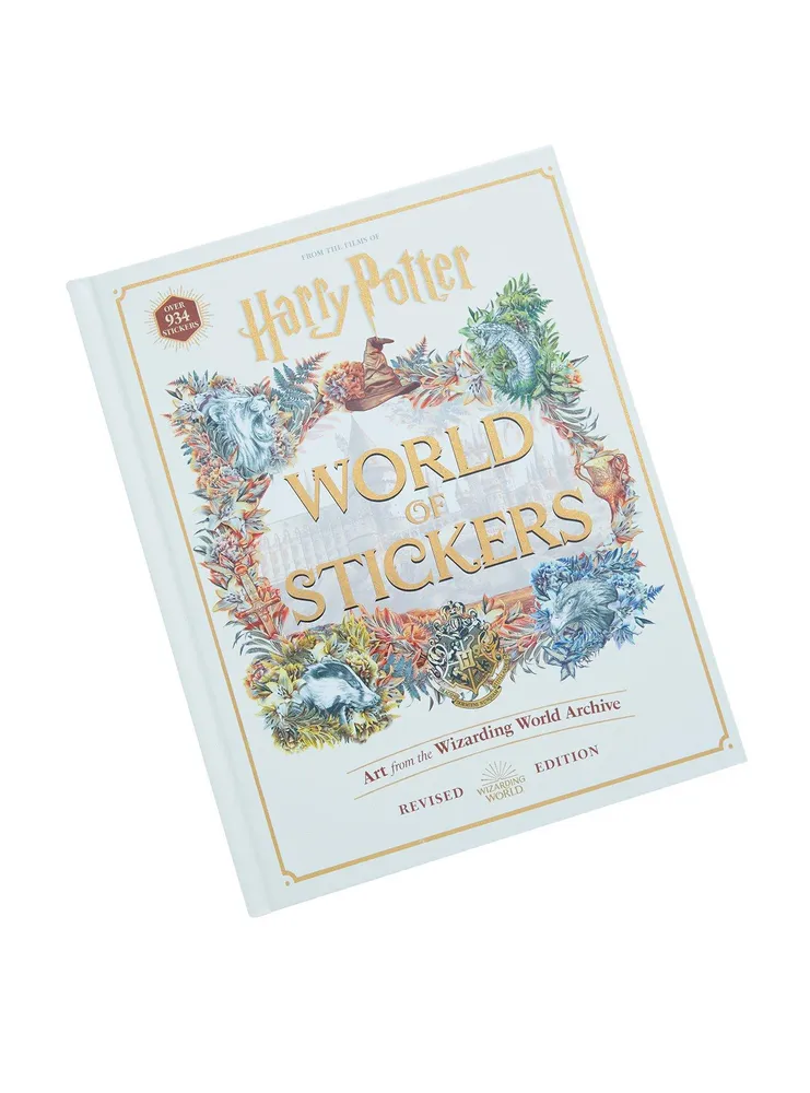 Hot Topic Harry Potter World Of Stickers Book