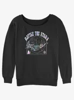 Disney Treasure Planet Rattle The Stars Argentum Ship Schematics Womens Slouchy Sweatshirt