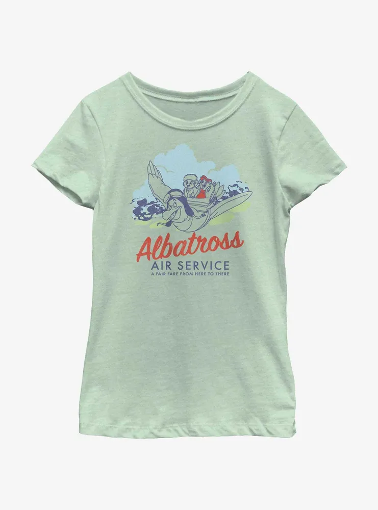 Disney The Rescuers Down Under Albatross Air Service Youth Girls T-Shirt