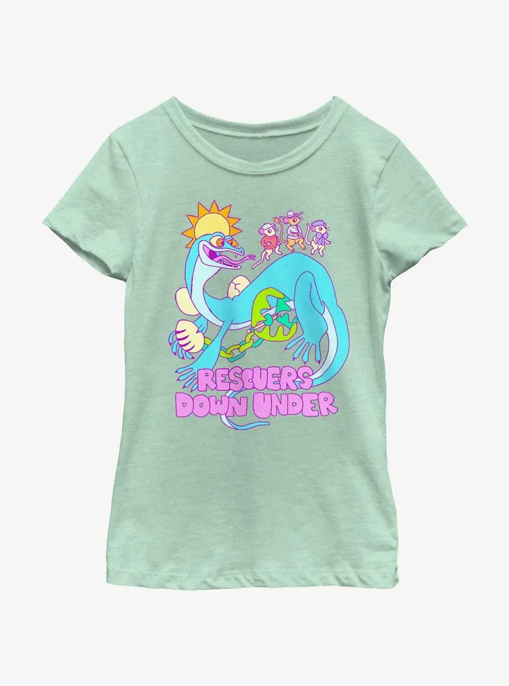 Disney The Rescuers Down Under Joanna Goanna Youth Girls T-Shirt