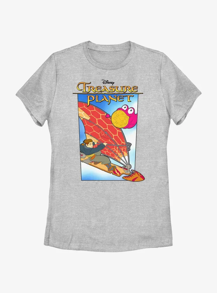 Disney Treasure Planet Jim Hawkins Solar Surfer Poster Womens T-Shirt BoxLunch Web Exclusive