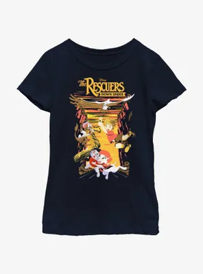 Disney The Rescuers Down Under National Park Rescue Youth Girls T-Shirt
