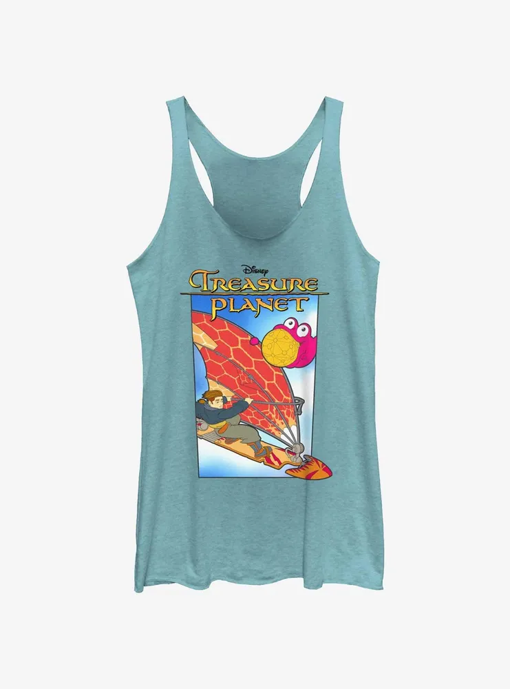 Disney Treasure Planet Jim Hawkins Solar Surfer Poster Womens Tank Top BoxLunch Web Exclusive