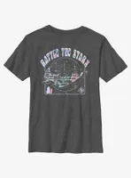 Disney Treasure Planet Rattle The Stars Argentum Ship Schematics Youth T-Shirt