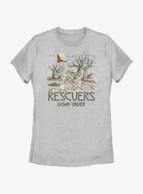 Disney The Rescuers Down Under Destination Rescue Womens T-Shirt