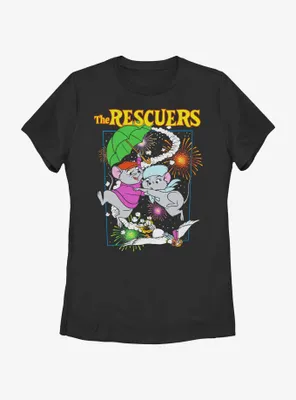Disney The Rescuers Down Under Fireworks Womens T-Shirt