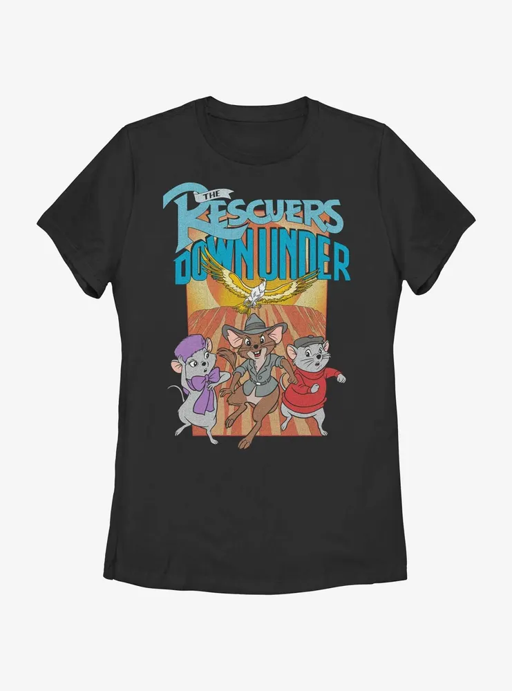 Disney the Rescuers Down Under Flight of Marahute Womens T-Shirt