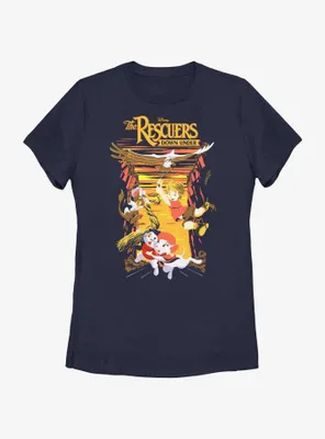 Disney The Rescuers Down Under National Park Rescue Womens T-Shirt