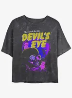 Disney The Rescuers Down Under Devil's Eye Mineral Wash Womens Crop T-Shirt