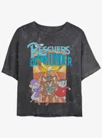 Disney the Rescuers Down Under Flight of Marahute Mineral Wash Womens Crop T-Shirt