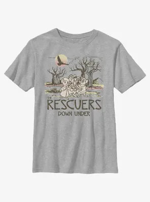 Disney The Rescuers Down Under Destination Rescue Youth T-Shirt