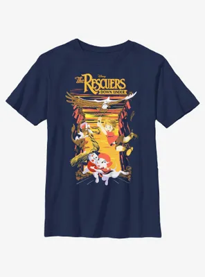 Disney The Rescuers Down Under National Park Rescue Youth T-Shirt