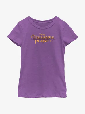 Disney Treasure Planet Logo Youth Girls T-Shirt