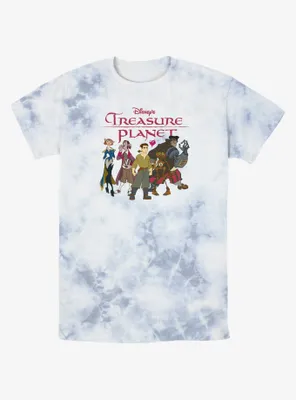 Disney Treasure Planet Groupshot Tie-Dye T-Shirt