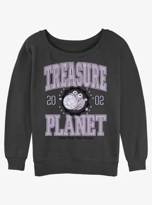 Disney Treasure Planet Morph Collegiate Womens Slouchy Sweatshirt