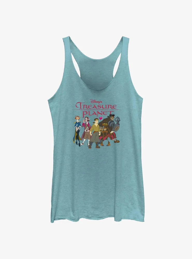 Disney Treasure Planet Groupshot Womens Tank Top