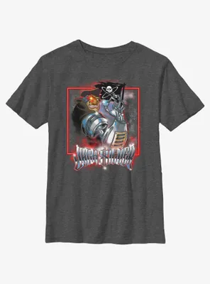 Disney Treasure Planet Metal Pirate John Silver Youth T-Shirt