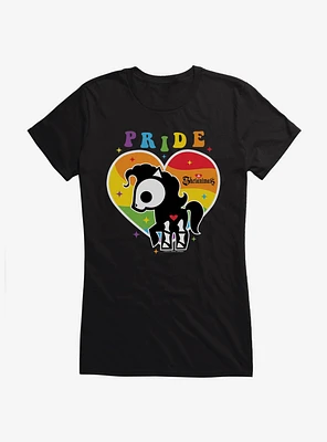 Skelanimals Bonita Pride Heart Girls T-Shirt