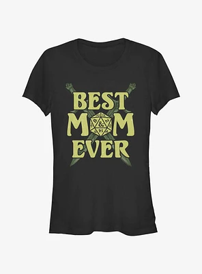 Dungeons & Dragons Best Mom Ever Girls T-Shirt