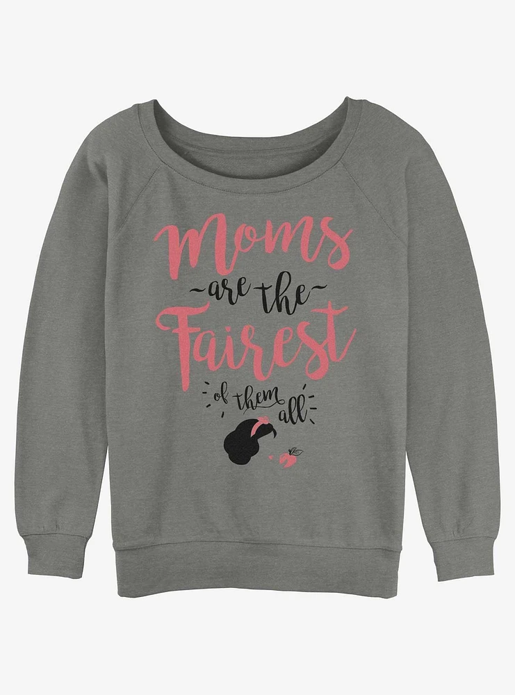 Disney Princesses Fairest Mom of Them All Girls Slouchy Sweatshirt