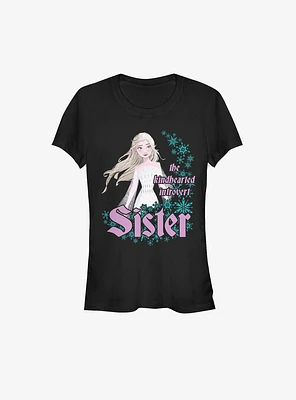Disney Frozen 2 Elsa Kindhearted Sister Girls T-Shirt