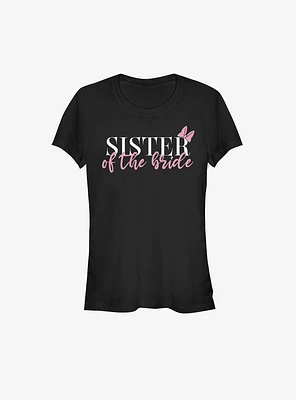 Disney Mickey Mouse Sister Of The Bride Girls T-Shirt