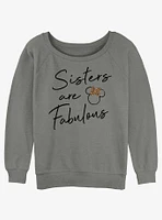 Disney Minnie Mouse Sisters Are Fabulous Girls Slouchy Sweatshirt