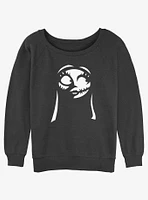 Disney The Nightmare Before Christmas Sally Cutout Girls Slouchy Sweatshirt