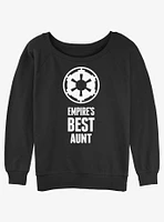 Disney Star Wars Empire's Best Aunt Girls Slouchy Sweatshirt