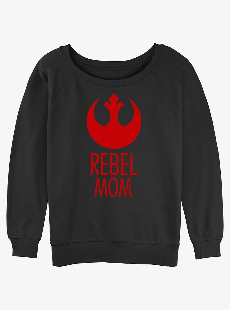Disney Star Wars Rebel Mom Girls Slouchy Sweatshirt