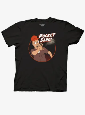King Of The Hill Dale Gribble Pocket Sand T-Shirt