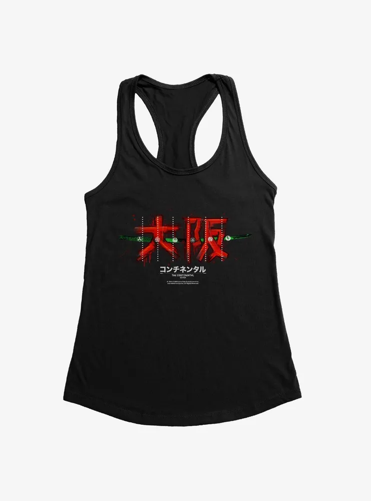 John Wick: Chapter 4 The Continental Osaka Womens Tank Top