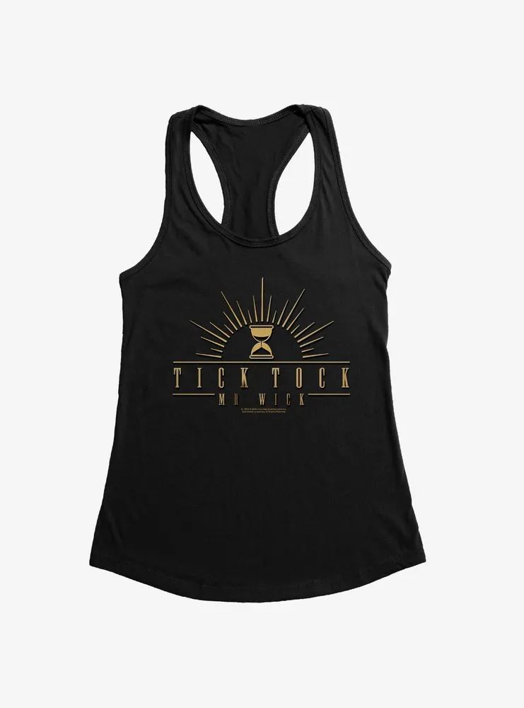 John Wick: Chapter 4 Tick Tock Mr. Wick Womens Tank Top