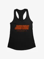 John Wick: Chapter 4 Title Logo Womens Tank Top