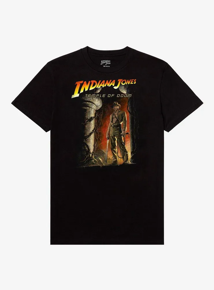 Indiana Jones And The Temple Of Doom Poster T-Shirt