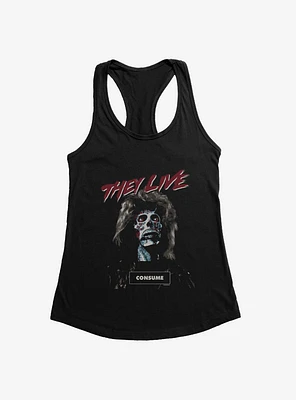 They Live Consume Girls Tank