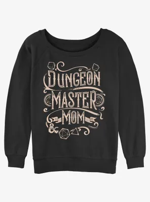 Dungeons & Dragons Dungeon Master Mom Womens Slouchy Sweatshirt