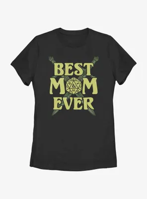 Dungeons & Dragons Best Mom Ever Womens T-Shirt
