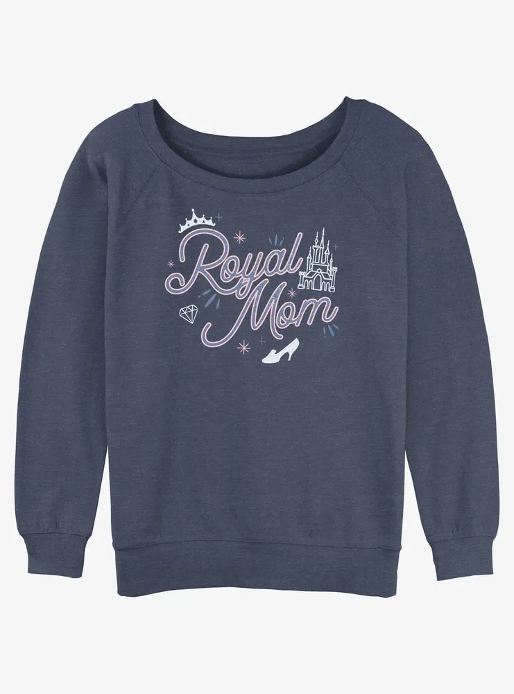 Disney Princesses Royal Mom Womens Slouchy Sweatshirt