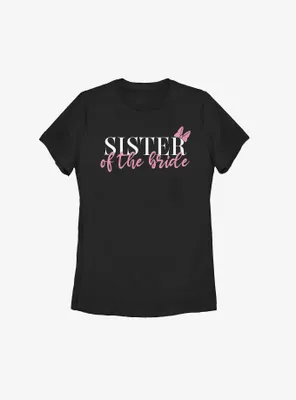 Disney Mickey Mouse Sister Of The Bride Womens T-Shirt