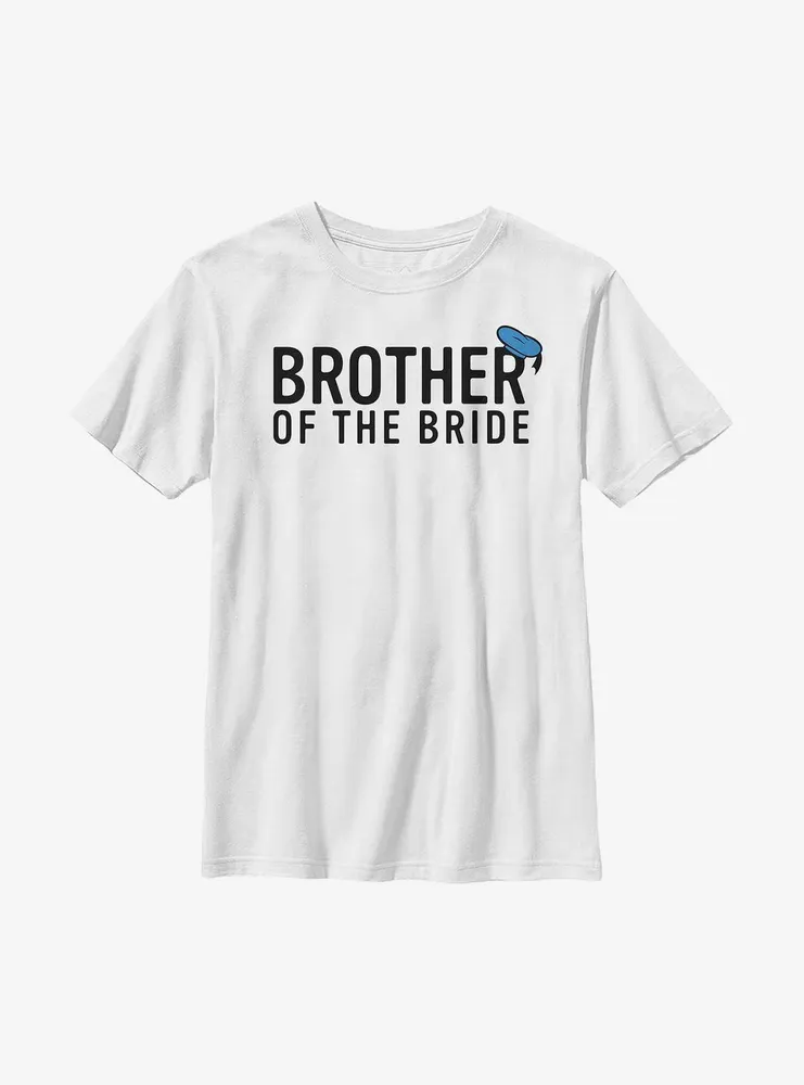 Disney Mickey Mouse Brother Of The Bride Youth T-Shirt